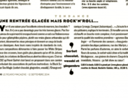 Glazed – Figaro Magazine Septembre 2014