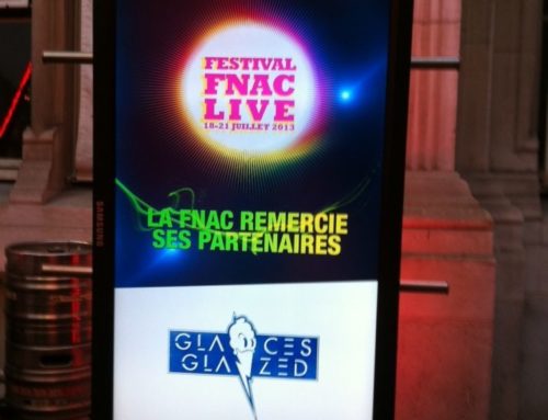 Les Glaces Glazed partenaires du Fnac Live Festival