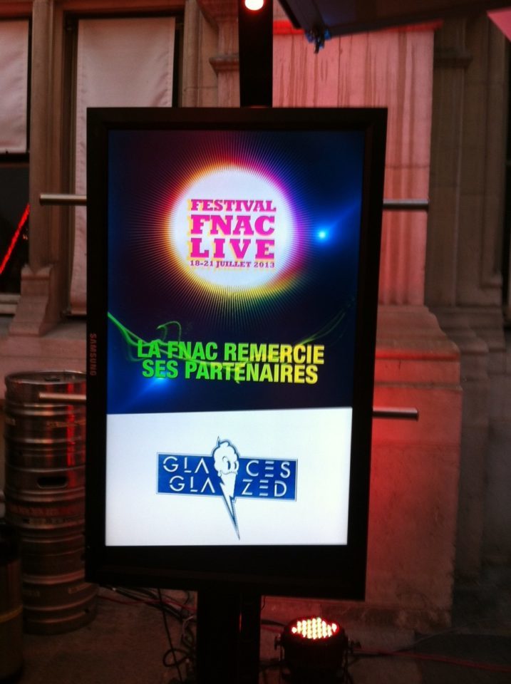 Glazed partenaire du Fnac Live Festival