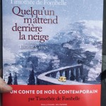 Livre "Quelqu'un m'attend derrière la neige".