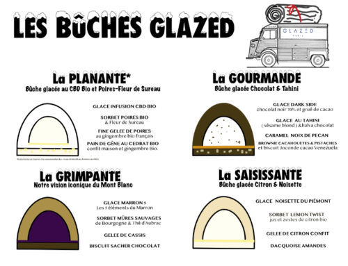 Les bûches glacées Glazed – 2021